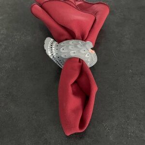 Set of 8 Turkey Napkin Holders